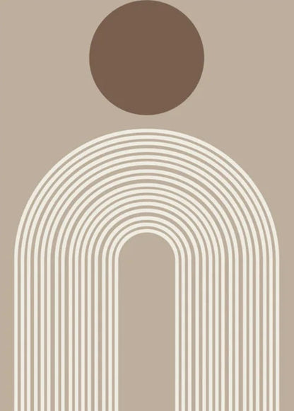 The Spatial Rhythm of Silence | Abstract Poster | Modern Wall Art | Home Decor | Artwork | Visual Display for Living Room or Office Decor