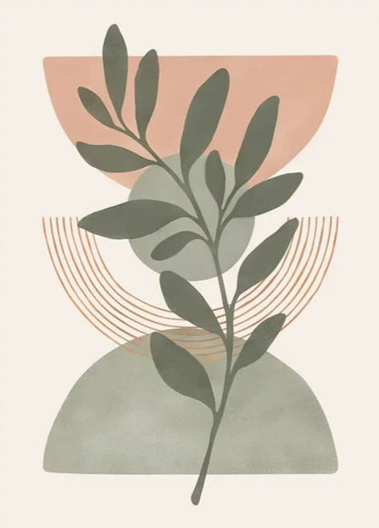 Flora in Focus | Botanical Art Print Poster | Home Decor Wall Art | Nature-Inspired Artwork | Garden-Themed Poster