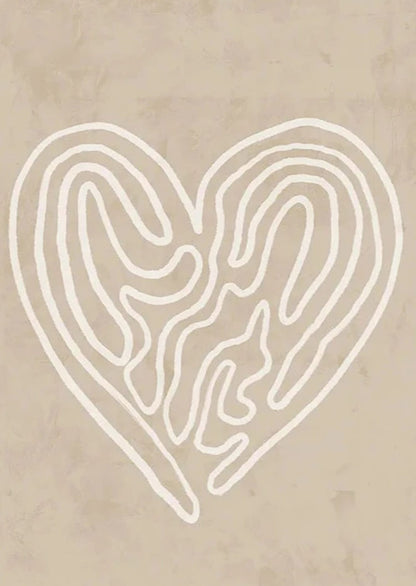 Echoes in Line | Abstract Art Poster | Modern Wall Decor | Minimalist Design | Home & Garden Artwork | Stunning Visual Print