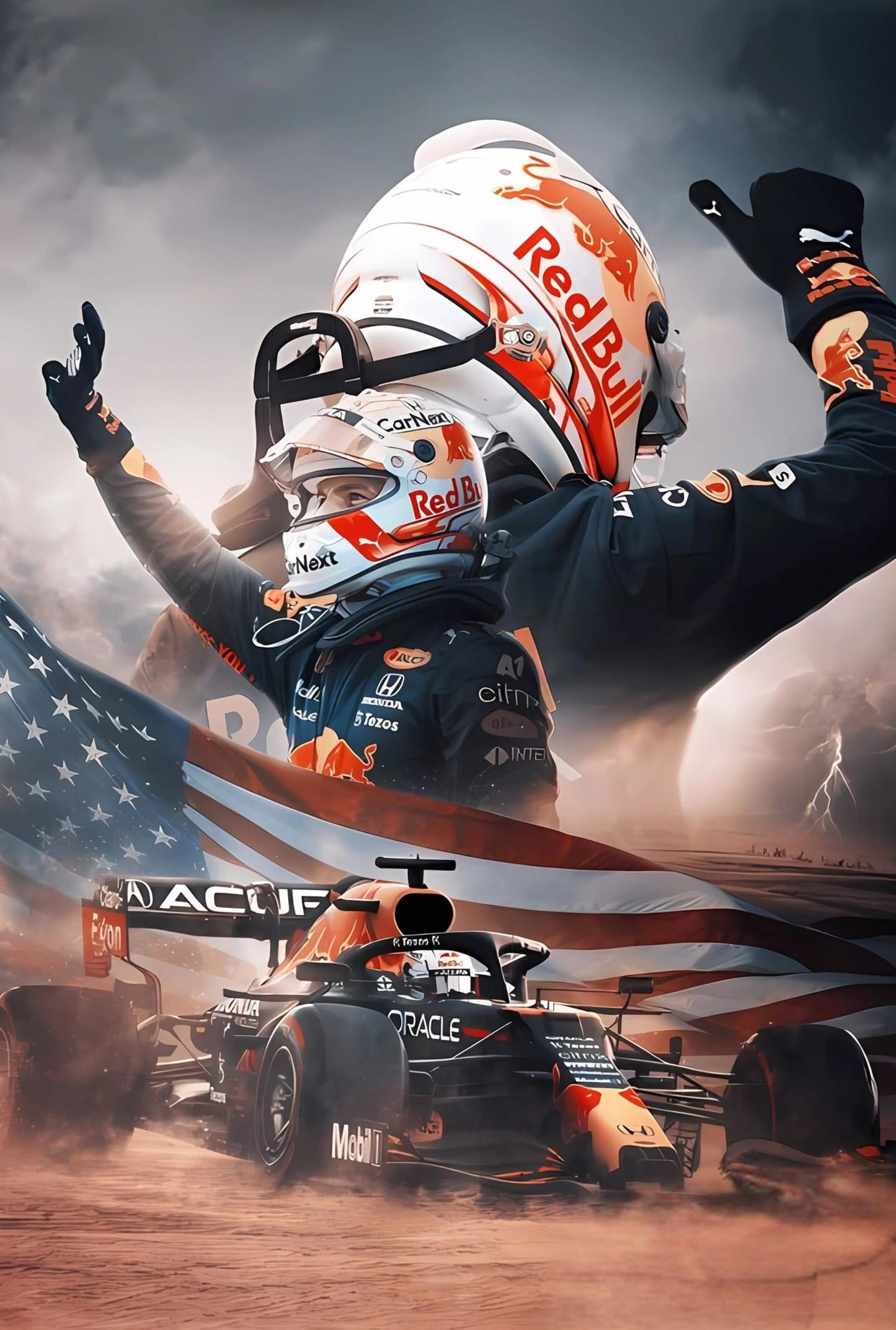 Max Verstappen US GP Winnaar | Formule 1