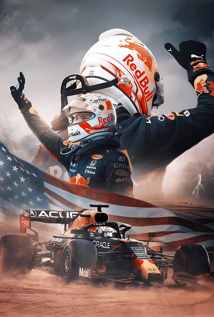 Max Verstappen US GP Winnaar | Formule 1