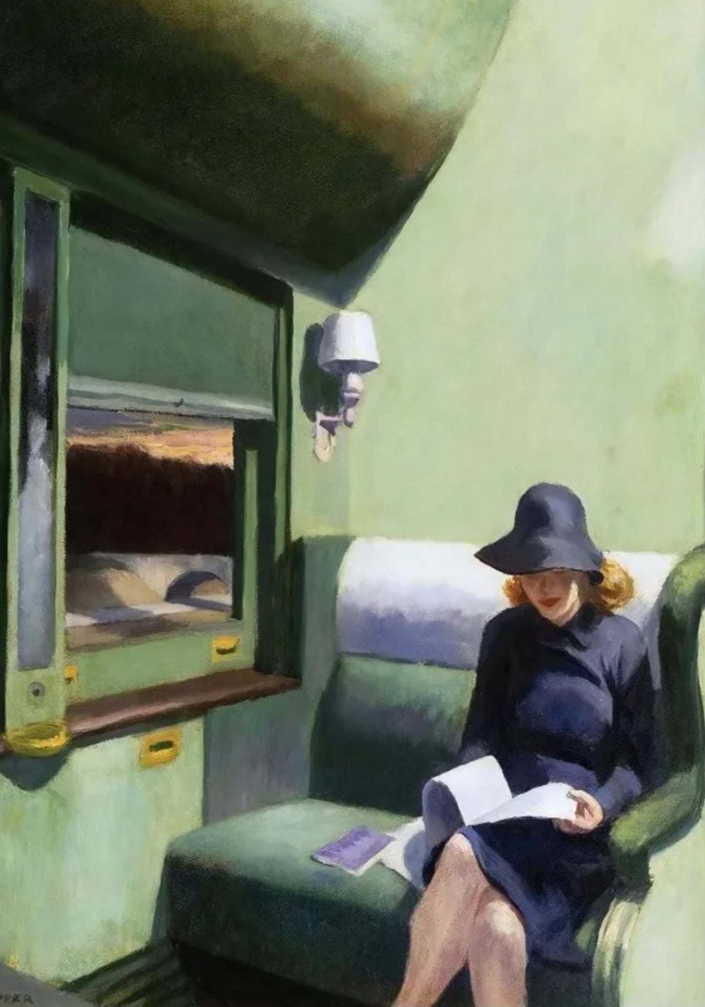 Edward Hopper | Eenzaamheid in Transit
