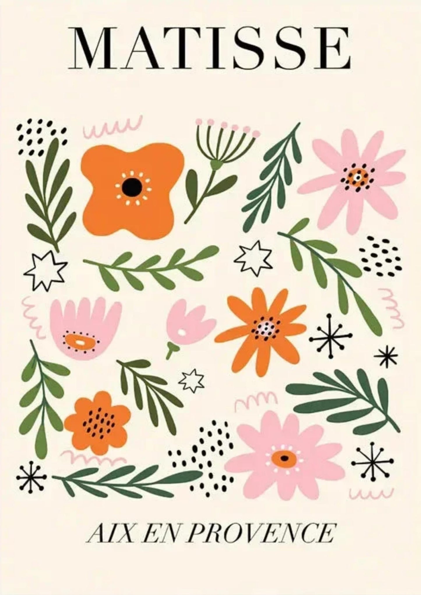 Henri Matisse | Vintage-Blumenmuster