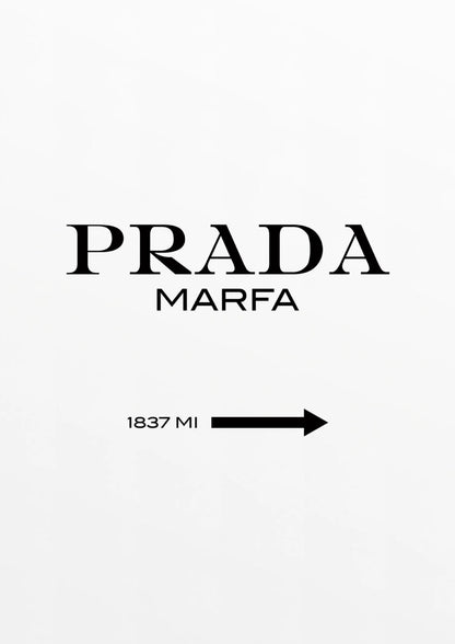 Prada Marfa | Minimalistische Mode Kunst