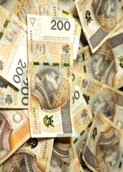 Polish 200 Zloty Banknotes Art