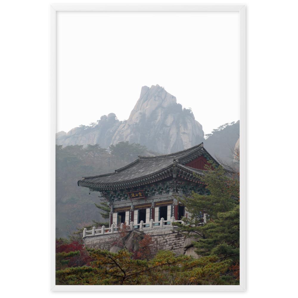 Poster - Temple in the mountain