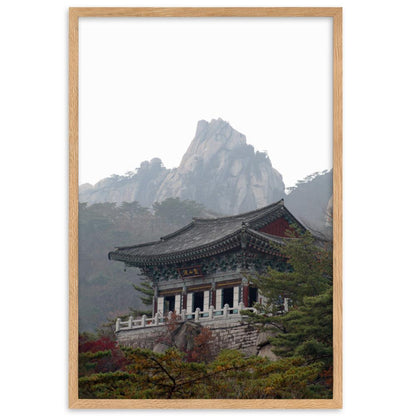 Poster - Temple in the mountain