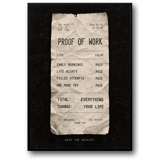 THE BILL OF SUCCESS