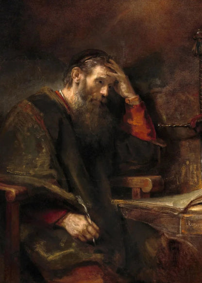 Rembrandt | Der Apostel Paulus | Meisterwerk des Barock