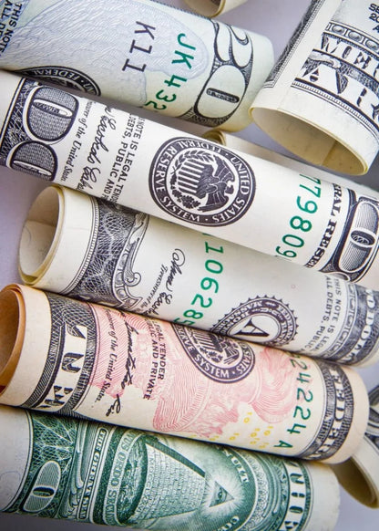 Dollar Bills | Wealth & Currency Art
