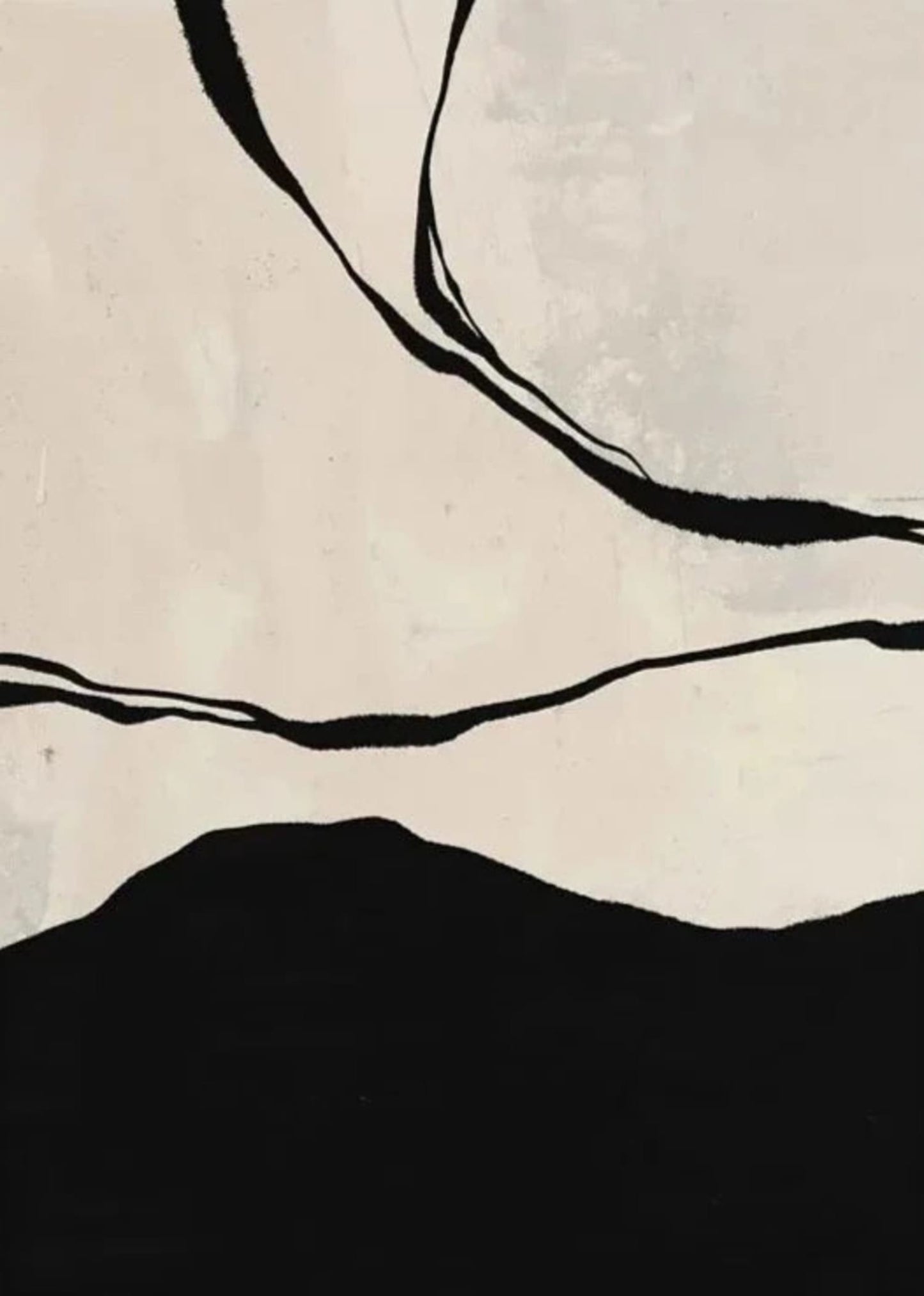 Ätherische Horizonte | Minimalistische abstrakte Kunst