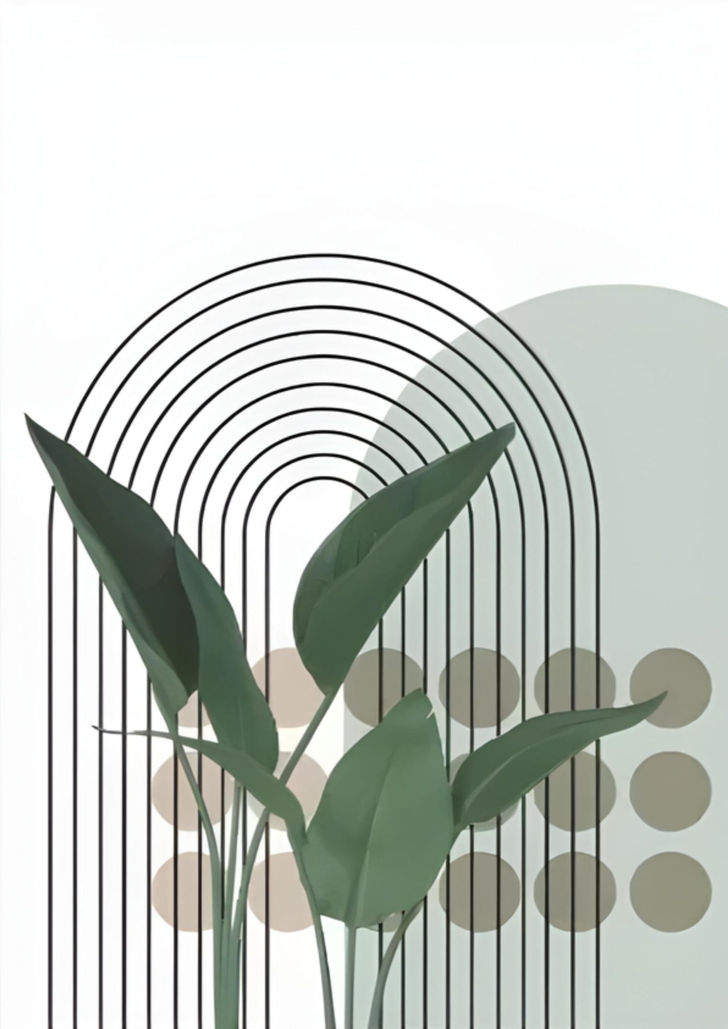Tropische Botanische | Weelderige Groene Planten