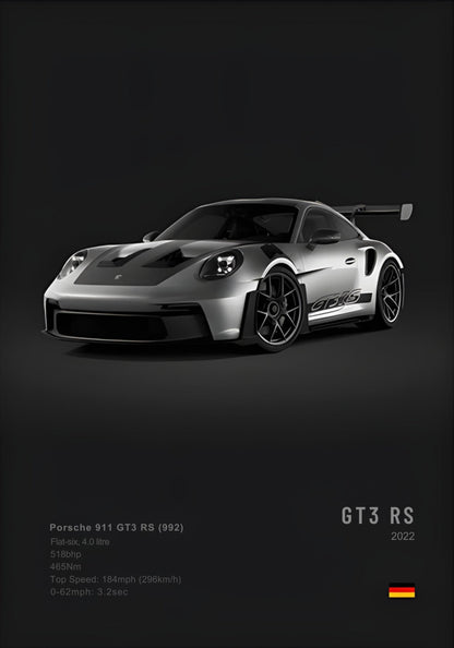 Porsche GT3 RS | Technisch Eerbetoon