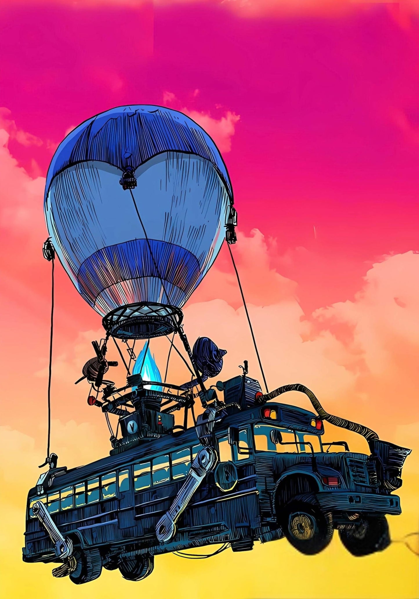 Fortnite Battle Bus | #01