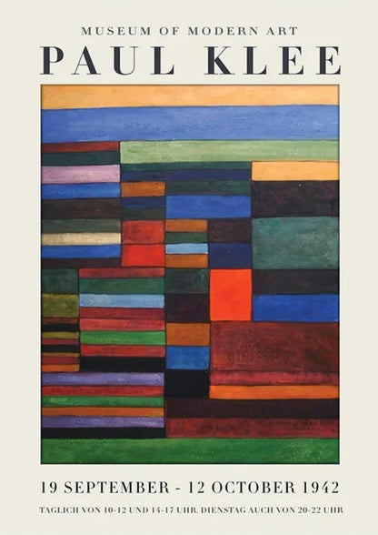 Paul Klee | Fire Evening 1929 | Abstract Art