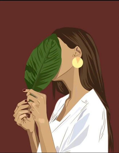 Abstract Modern Faces | Minimalist Art Print | Home Decor Poster | Contemporary Wall Art | Living Room Decor | Artistic Expression