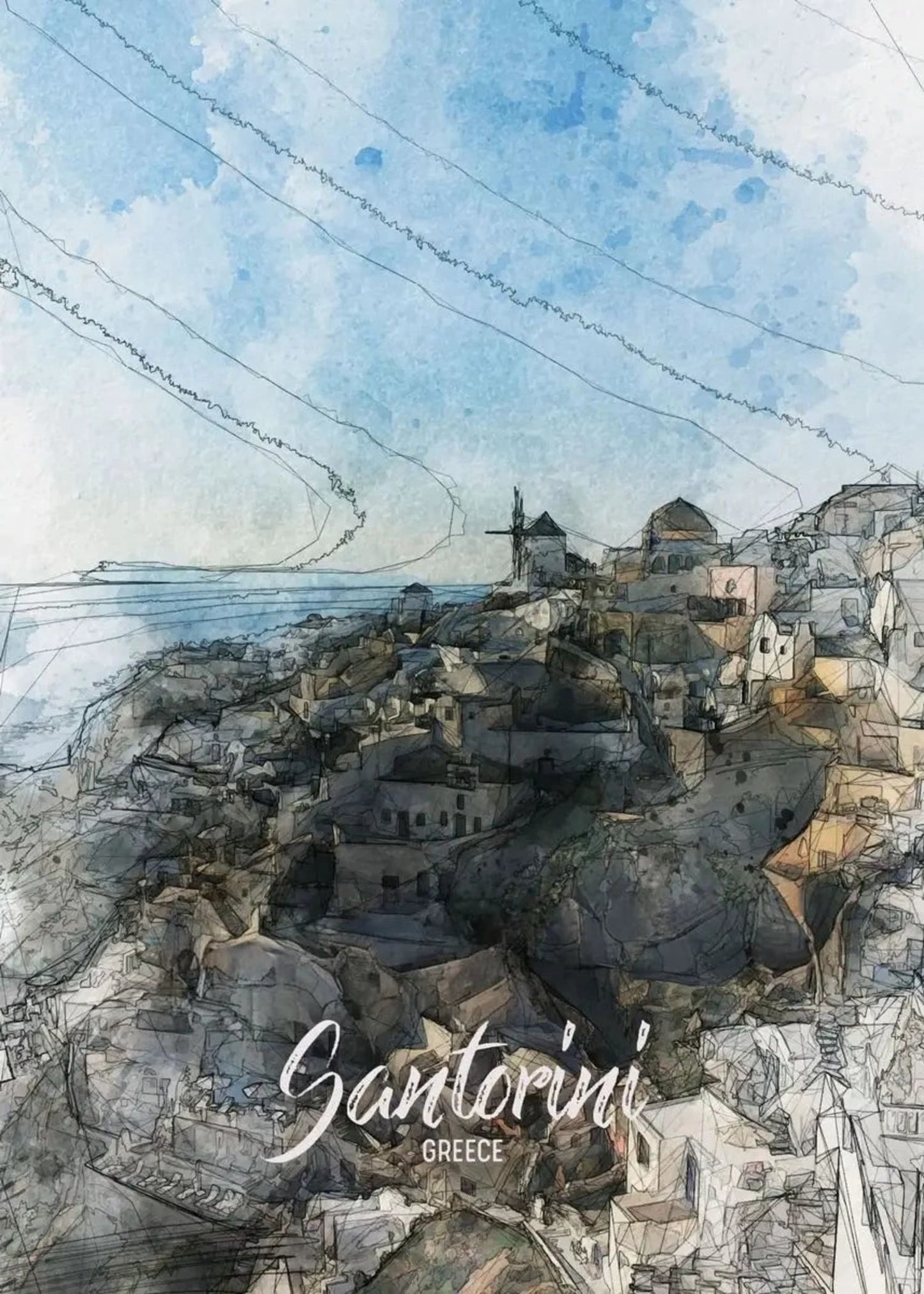 Santorini | Cycladic Architecture & Cliffs