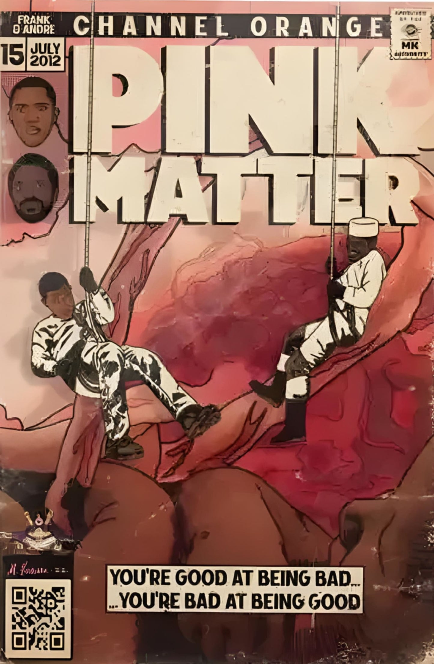 Frank Ocean | Pink Panther Stripkunst