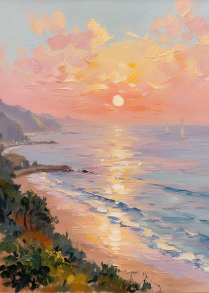 Idyllische Strandszene | Entspannende Küstenatmosphäre