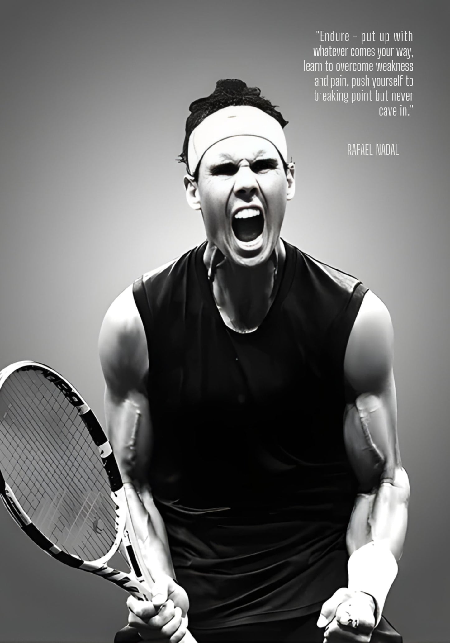 Rafael Nadal Quote | Kracht & Uithoudingsvermogen Inspiratie