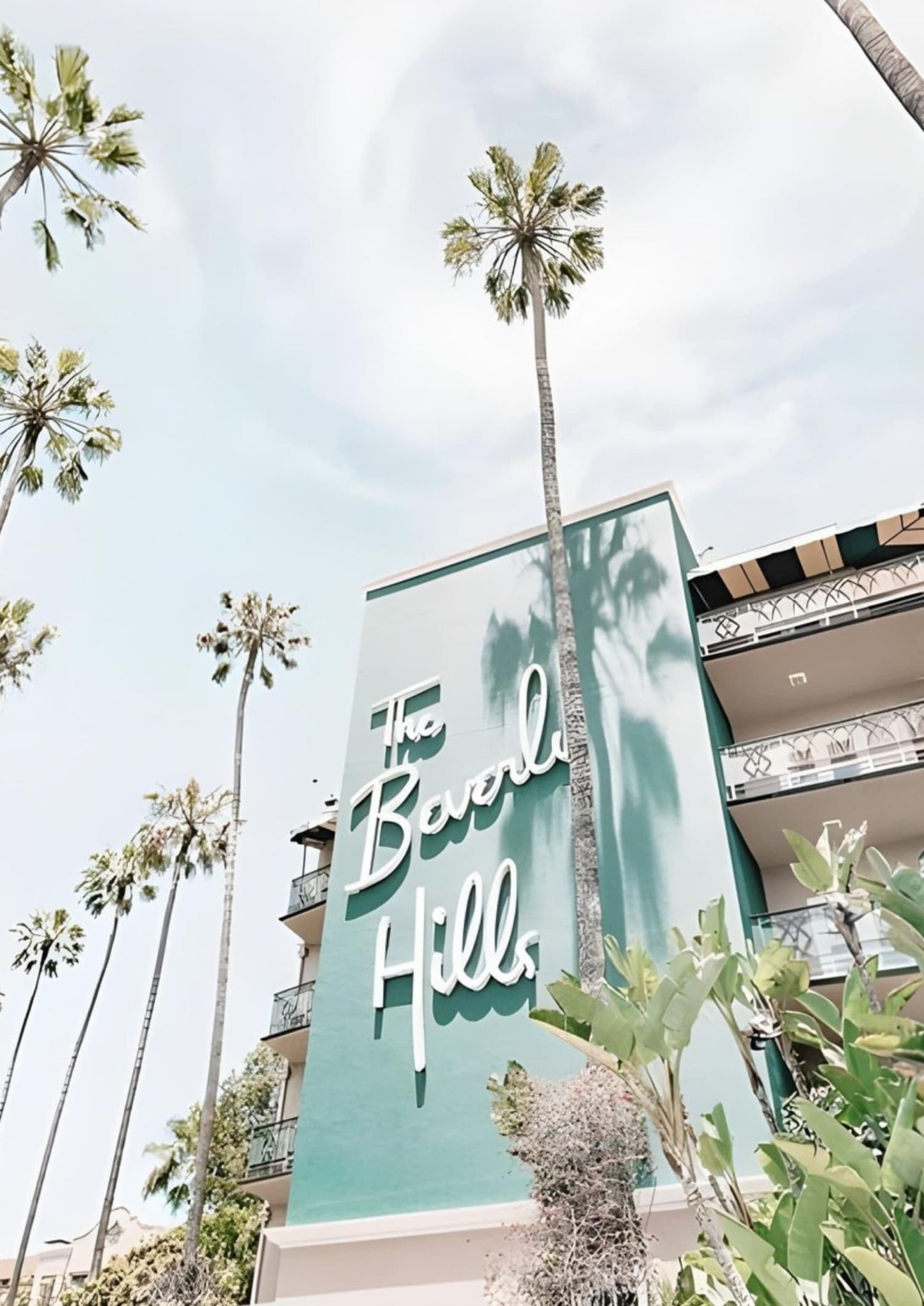 The Beverly Hills Hotel | Iconisch Landmark Kunst