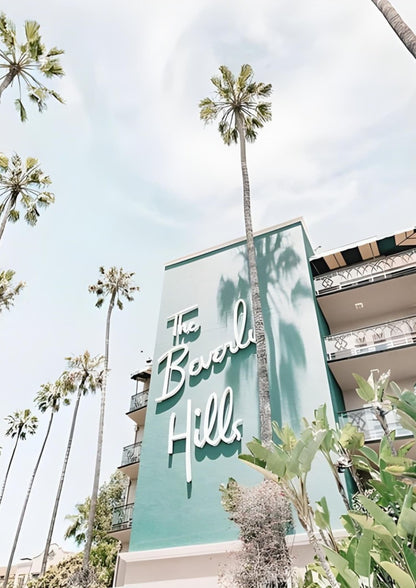 The Beverly Hills Hotel | Iconisch Landmark Kunst