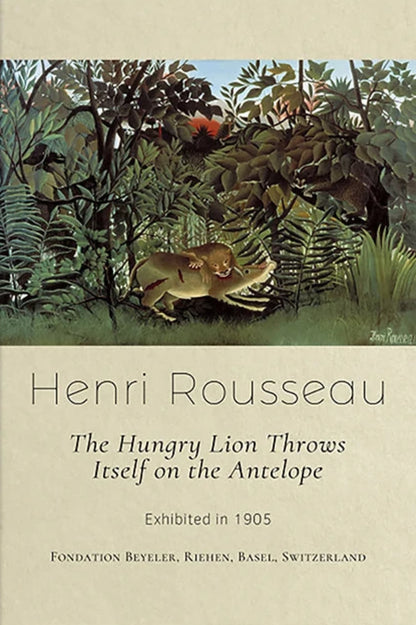 Henri Rousseau | De Hongerige Leeuw | Wilde Dieren Tafereel