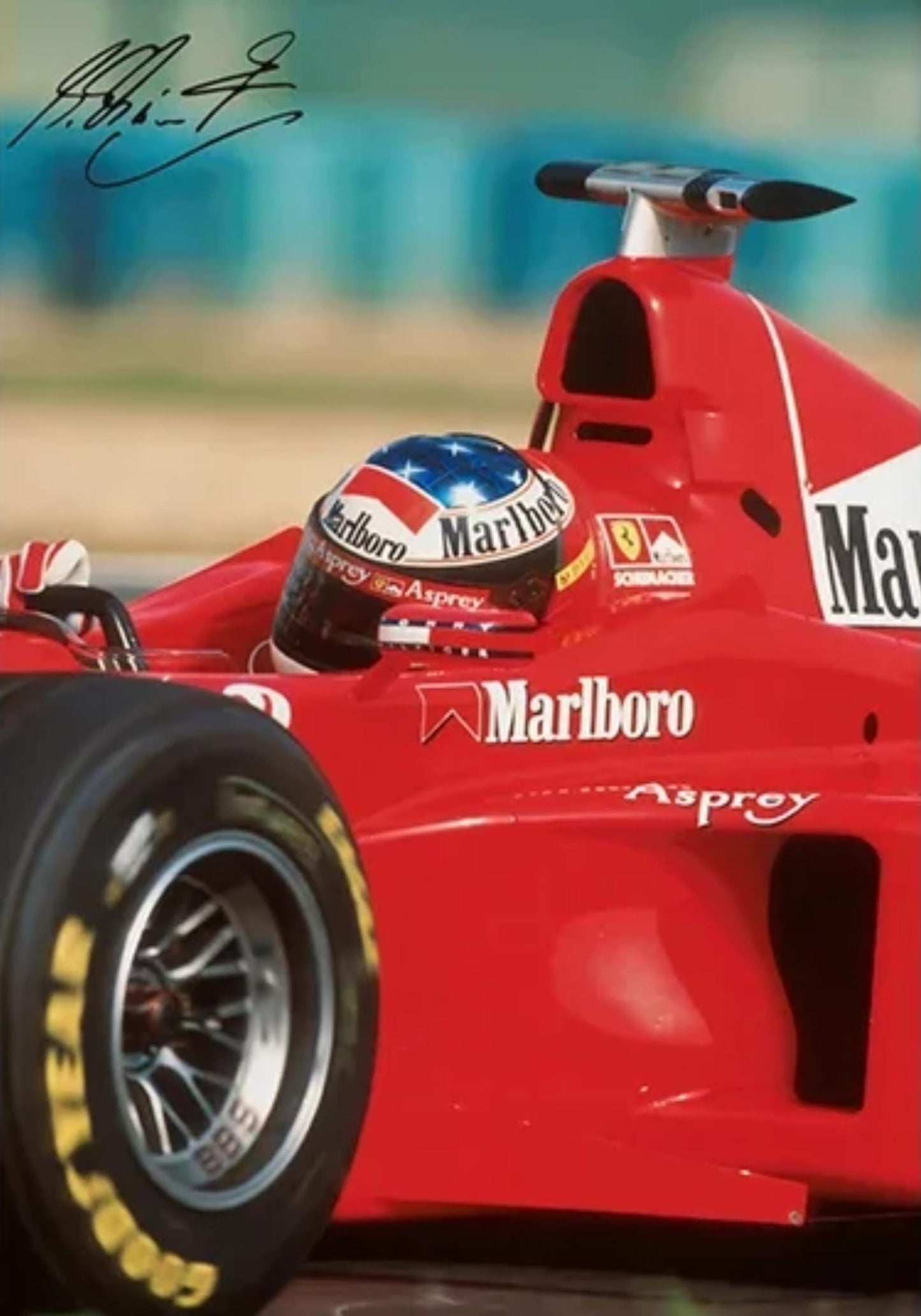 Abstract Senna Graffiti | Leclerc Supercar
