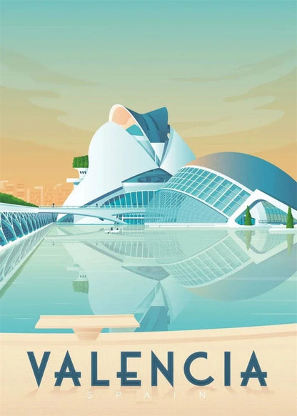 Valencia | Iconisch Schilderachtig Stadslandschap