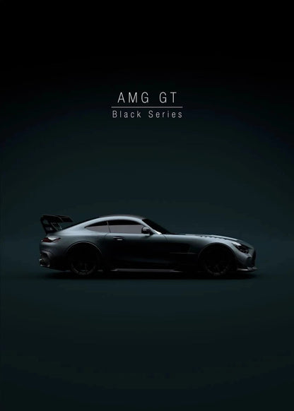 Mercedes AMG GT | Legendarische Sportauto Kunst