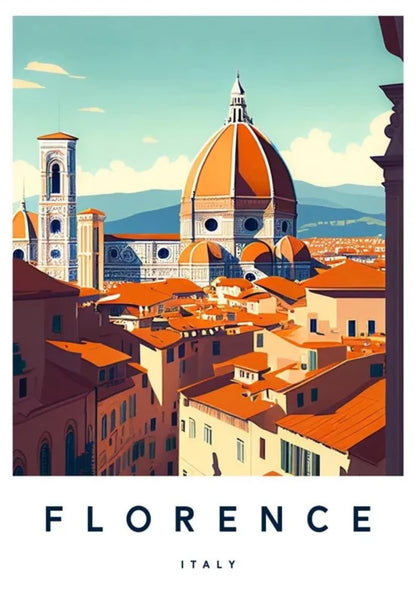 Florence Stadsgezicht | Italiaanse Stedelijke Kunst