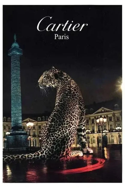 Cartier Paris | Jaguar City Skyline | Hommage an Modelegenden