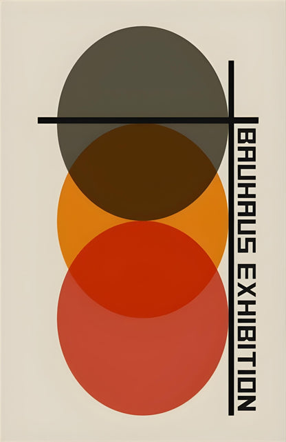 Bauhaus Abstract | Levendig Geometrisch Ontwerp