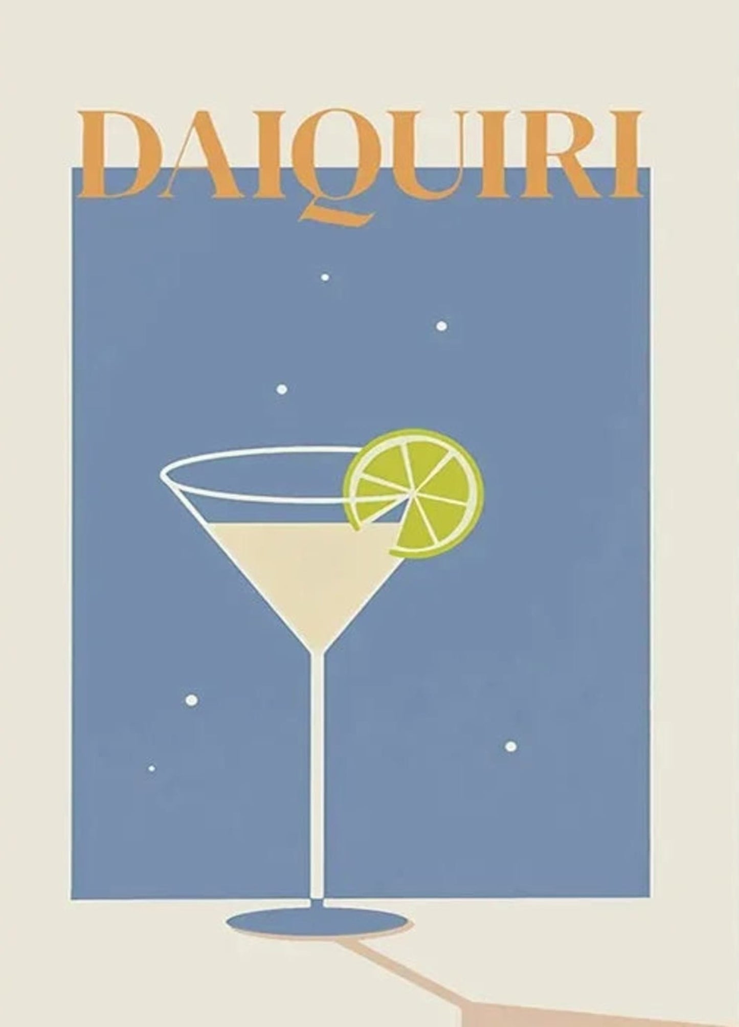 Daiquiri | Iconic Poster Collection | Celebrating Artistic Expression Across Styles and Eras