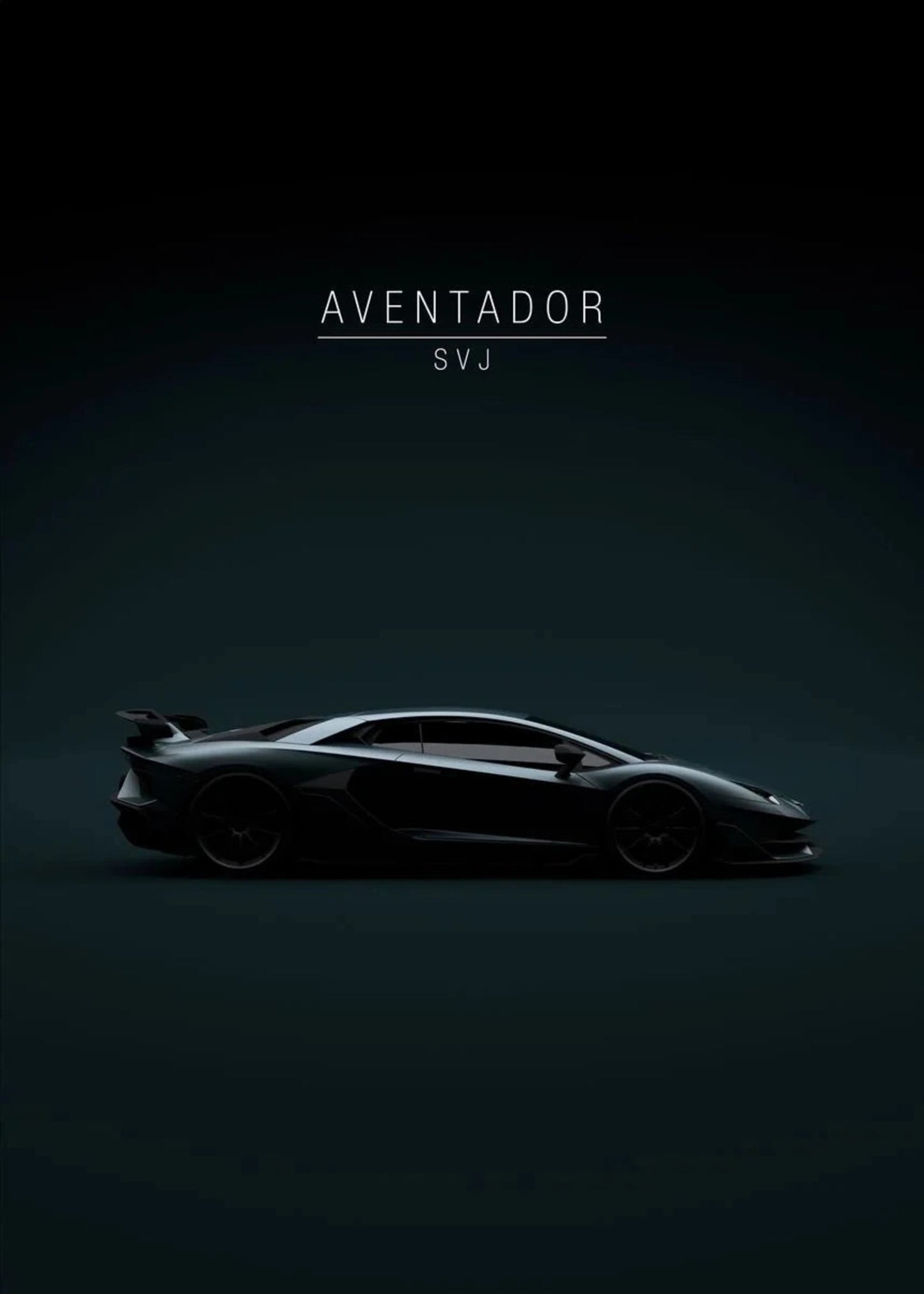 Lamborghini Aventador SVJ | Supercar Kunst