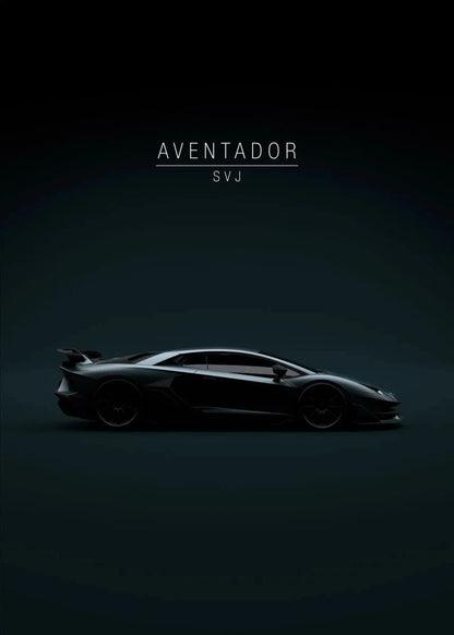 Lamborghini Aventador SVJ | Supercar Kunst