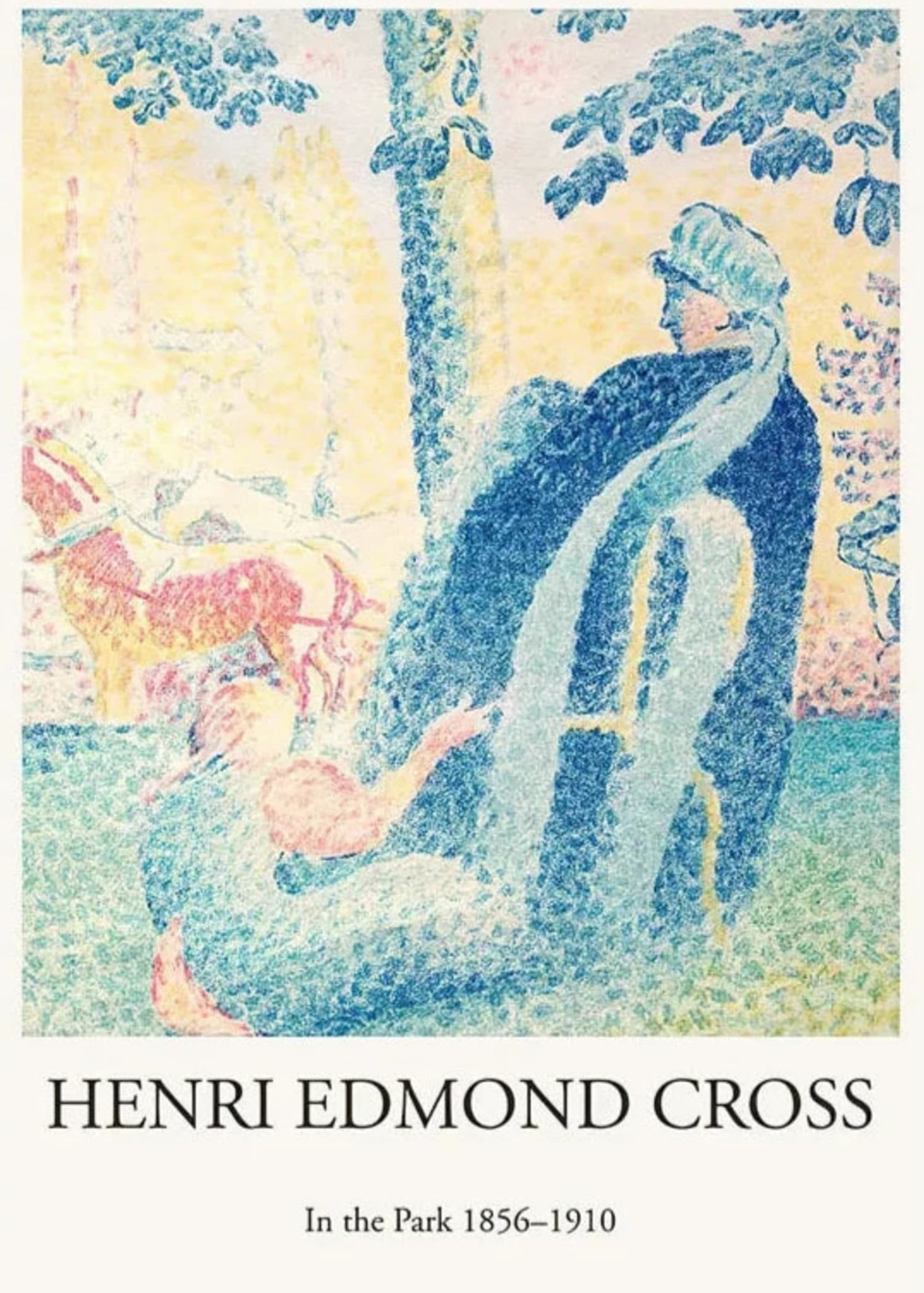 Henri Edmond Cross | Im Park | Impressionistische Landschaft