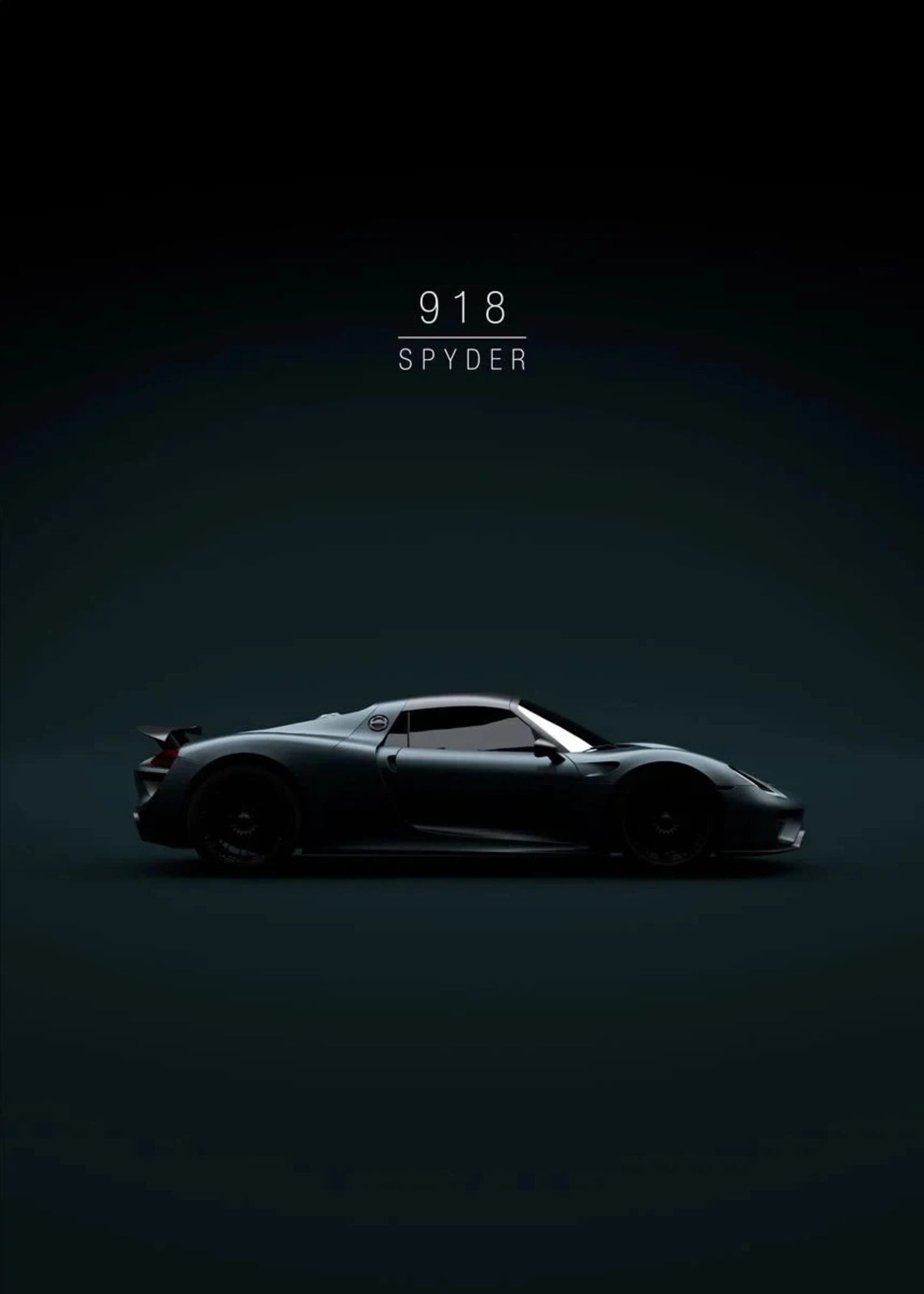 Porsche 918 Spyder | Iconische Supercar Kunst