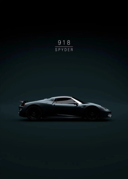 Porsche 918 Spyder | Iconische Supercar Kunst
