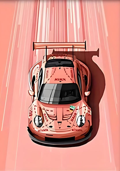 Porsche 911 R | Vintage Le Mans Style