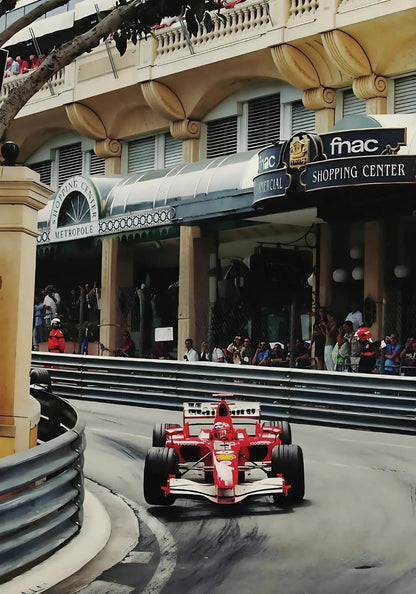 Monaco F1 | Vintage Grand Prix | Ferrari F2004 | Michael Schumacher