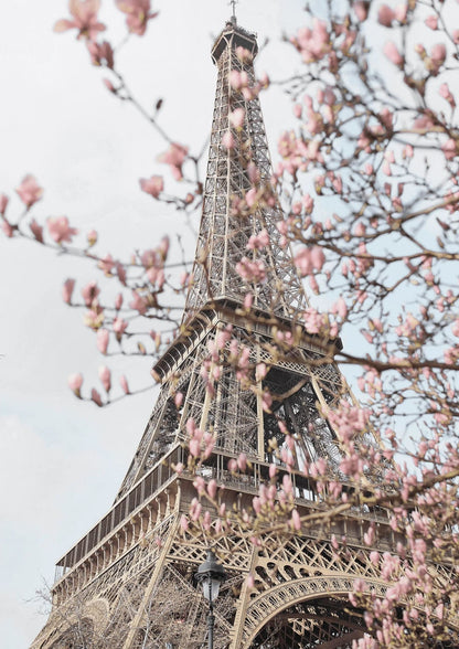 Eiffeltoren met Bloemen | Artistieke Decor