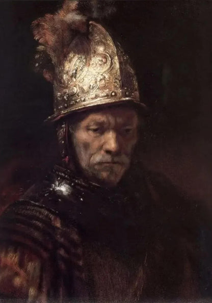 Rembrandt | De Man met de Gouden Helm | Klassieke Kunstreproductie