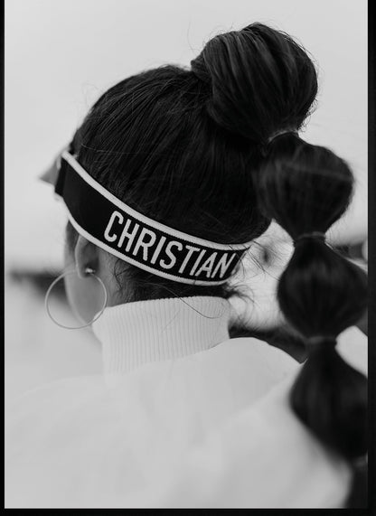 Dior Fashion Girl | Moderne, schicke Kunst | Elegante Illustration