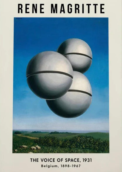 René Magritte | De Stem van de Ruimte | Surrealistische Kunst