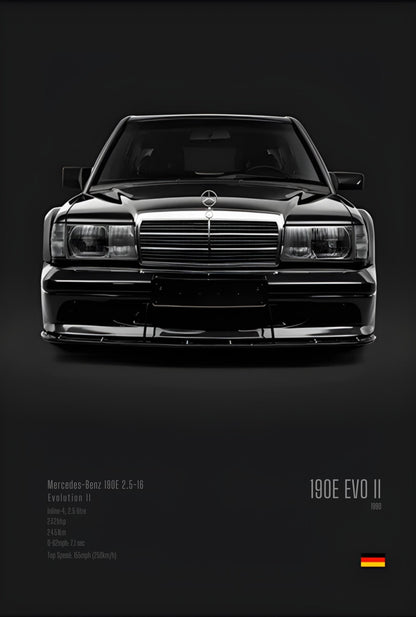 Mercedes 190E EVO II | Automotive Icon Tribute