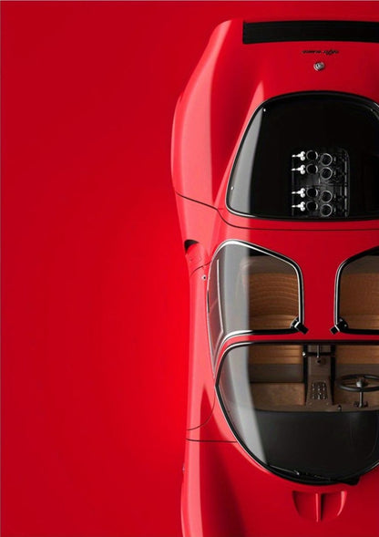 Alfa Romeo 33 Stradale 1967 | Classic Supercar Art