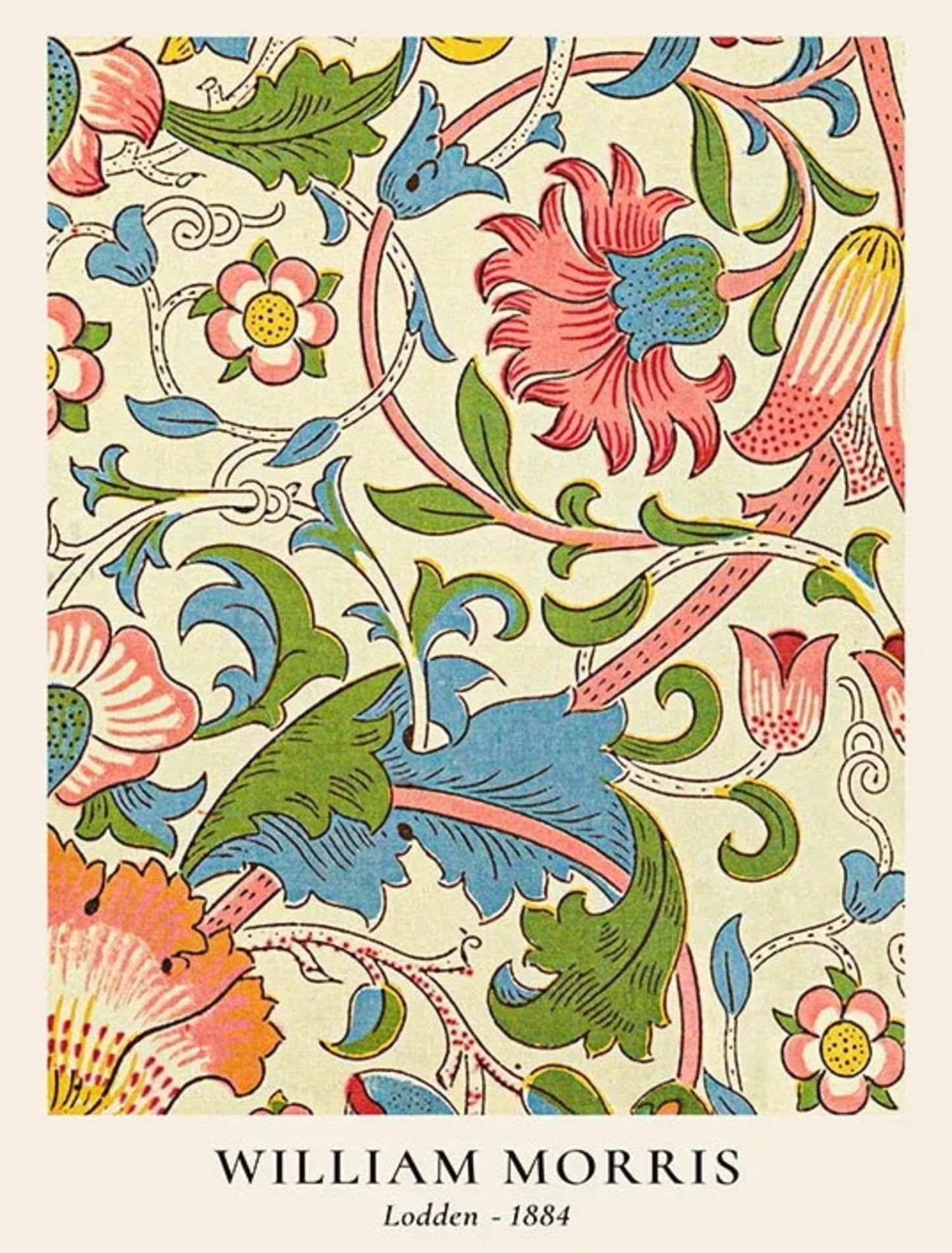 William Morris | Lodden Floral 1884 | Vintage-Dekor